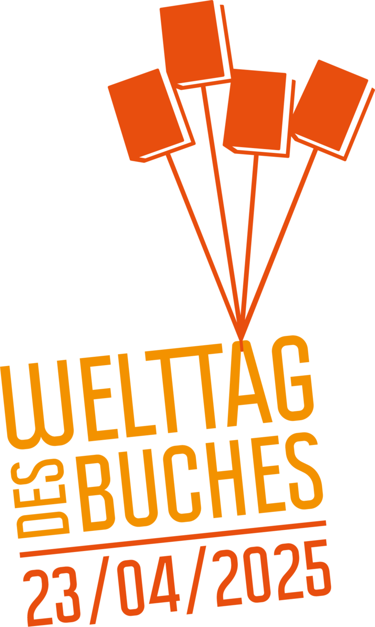 Logo Welttag des Buches 2025